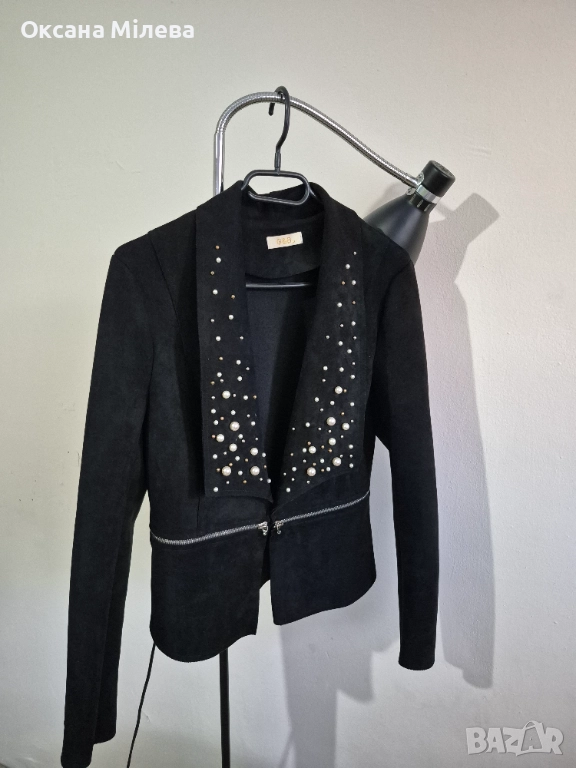 Сако черно, снимка 1