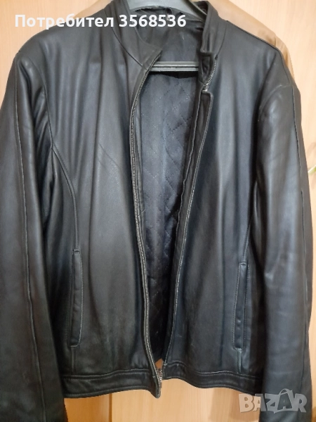 Мъжко кожено яке, снимка 1