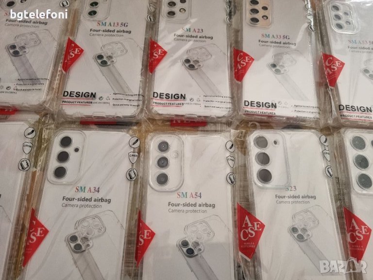 Samsung Galaxy A13,A14,A24,A23,A33,A34,A52,A53,A54,S22,S23 удароустойчив прозрачен силикон, снимка 1