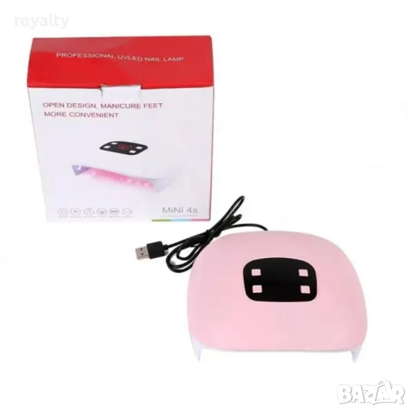 Професионална UV/LED лампа за маникюр и педикюр MiNi 4s, снимка 1