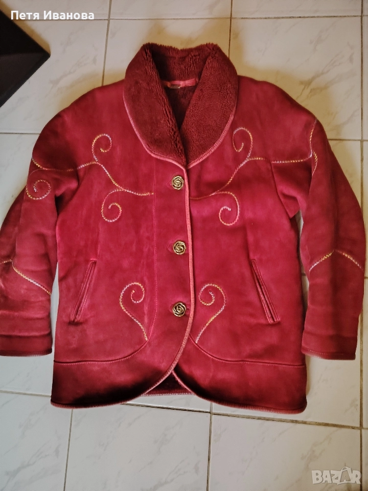 палто от агнешка кожа , снимка 1