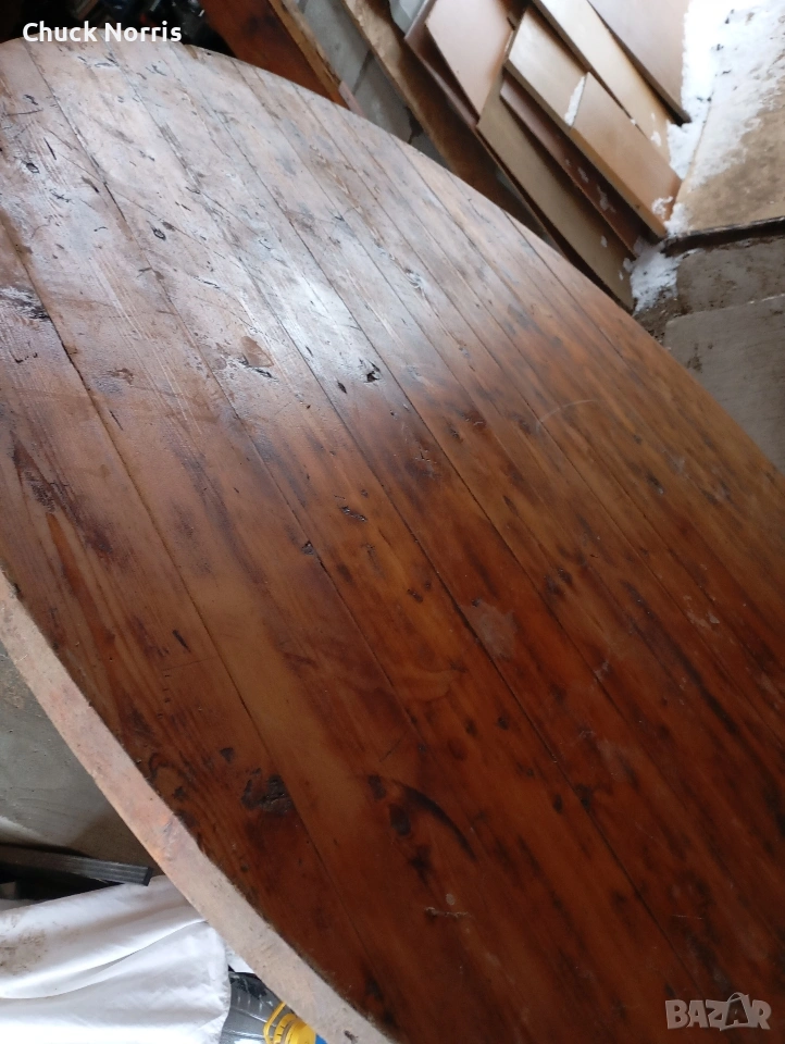 Софра синия паралия старинна маса , снимка 1