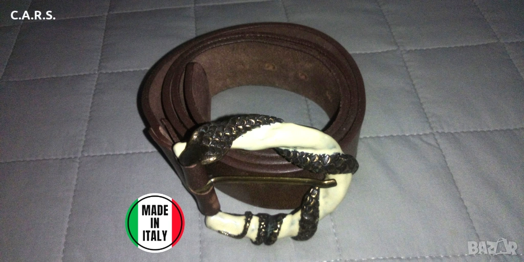 Кожен колан Rino Leather - Made in Italy, снимка 1