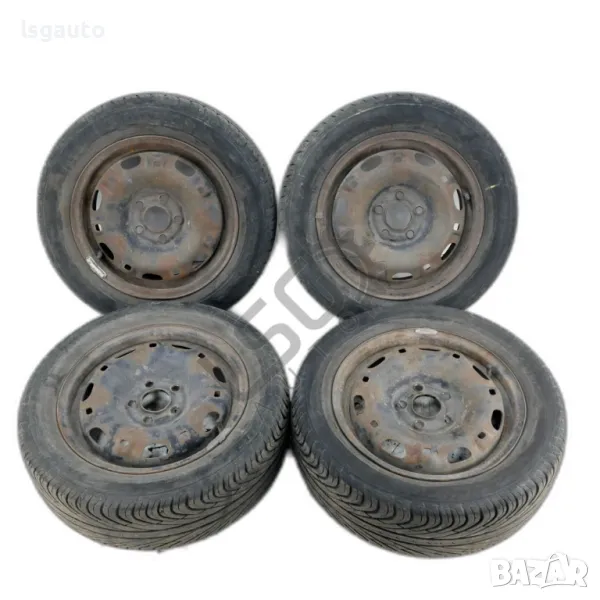 Стоманени джанти 5x100 с гуми R14 Skoda Fabia I (6Y) 1999-2008 ID: 138244, снимка 1