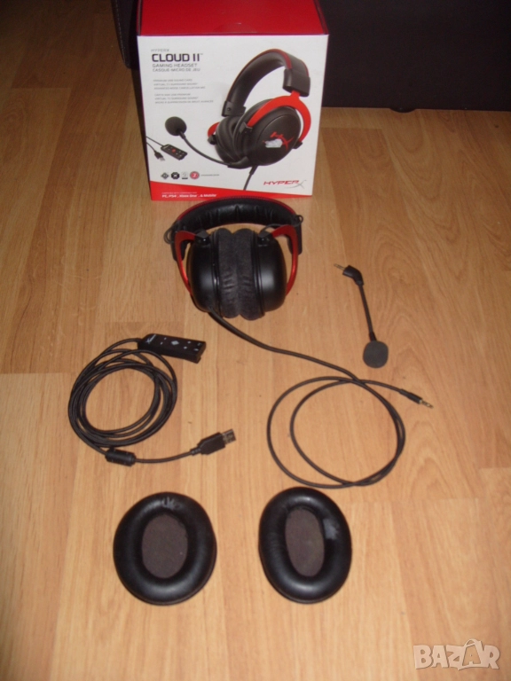 Слушалки HiperX Cloud II, снимка 1