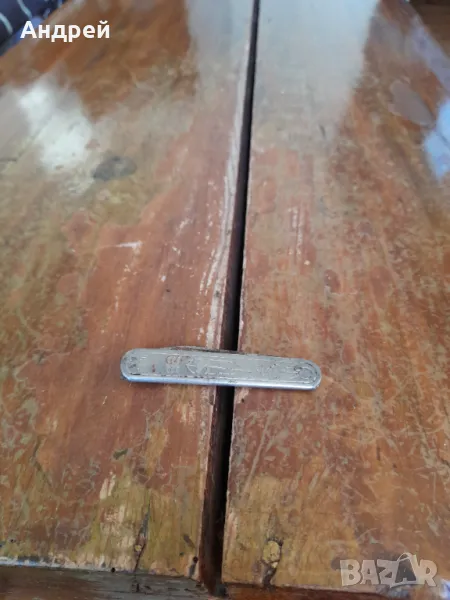 Стар джобен нож,ножче,ножка #97, снимка 1