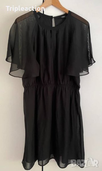 Рокля, шифон, свободни ръкави, XXL,, снимка 1