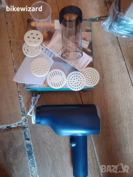 Електрическа безжична готварска машина за паста + приставки, снимка 1