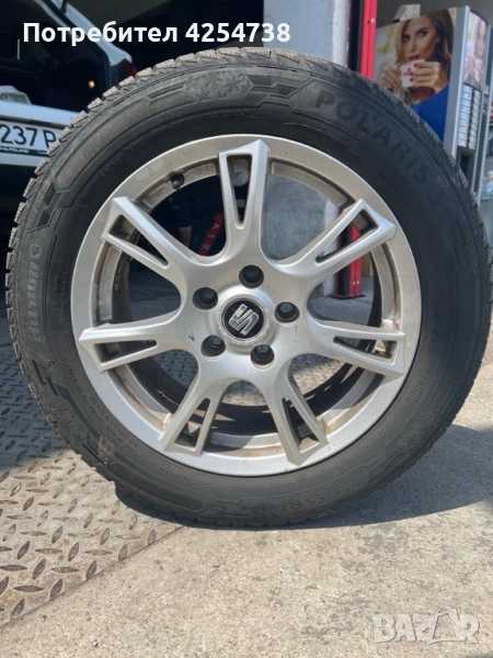 Зимни гуми с джанти , снимка 1
