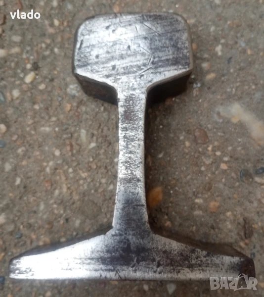 Наковалня малка от релса, снимка 1