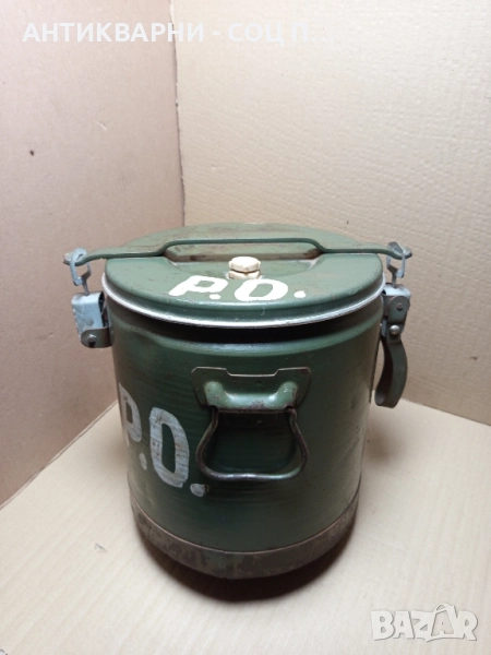 Соц Стара Военна Термо Бака 10лт., снимка 1