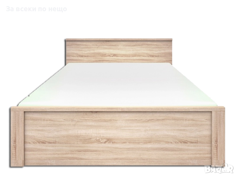 Легло с ламелна рамка NORTON LOZ 160/200 дъб сонома Код P1449, снимка 1