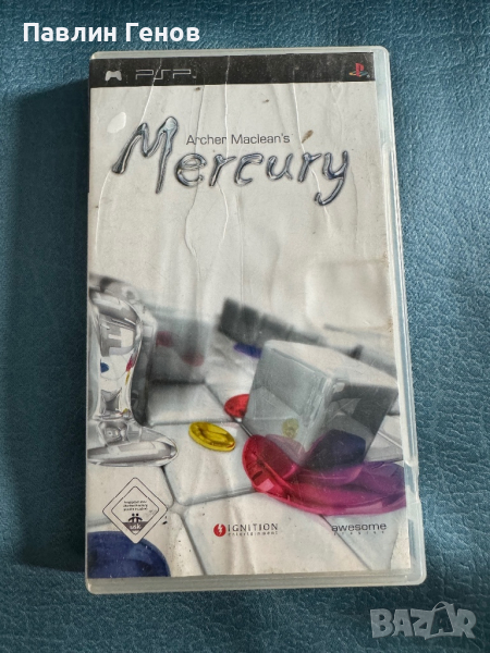 Оригинална Игра за PSP Archer Maclean's Mercury , (Sony PSP), снимка 1