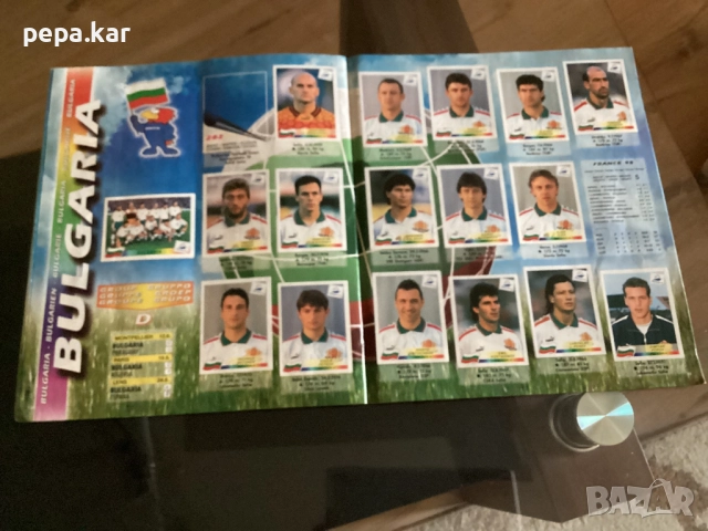 Каталог Франция 98 с всички 29 отбора със снимки на отбора , снимка 5 - Колекции - 51877780