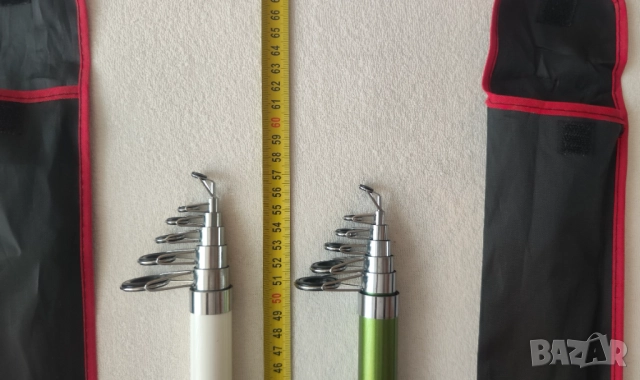 2 Въдици, челник, колчета, влакна и подарък, снимка 2 - Въдици - 49273499