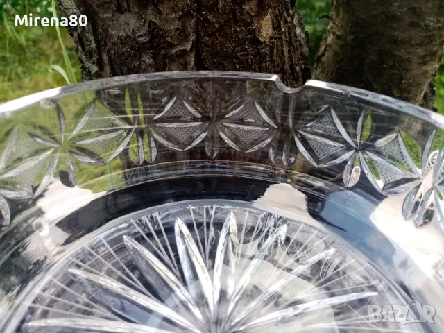 * Моника ромб * - кристален пепелник !, снимка 3 - Антикварни и старинни предмети - 50392980