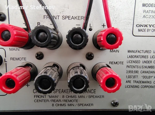 ONKYO A-SV610PRO, снимка 6 - Ресийвъри, усилватели, смесителни пултове - 56266687