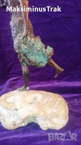 Скулптура Бронз! Класическа , снимка 9 - Антикварни и старинни предмети - 39519926