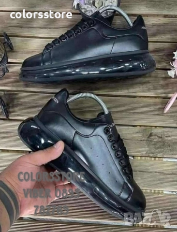 Мъжки черни кецове Alexander McQueen код BR46