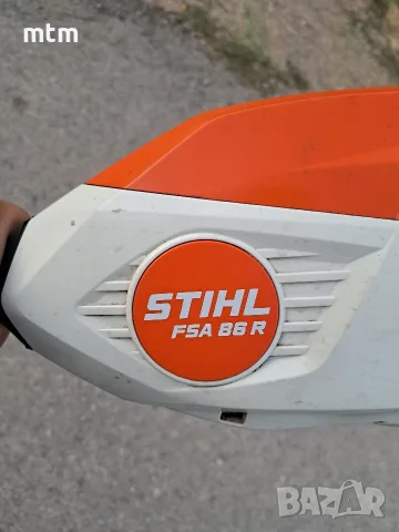 акумулаторна коса stihl , снимка 5 - Градинска техника - 56123604