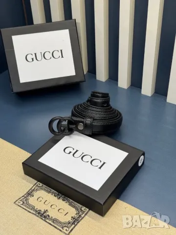 колани от естествена кожа в кутия gucci , снимка 5 - Колани - 50347003