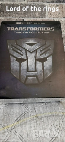 Transformers 7-Movie Collection 4K UHD - Колекция 7 филма "Трансформърс", снимка 3 - Blu-Ray филми - 53485663