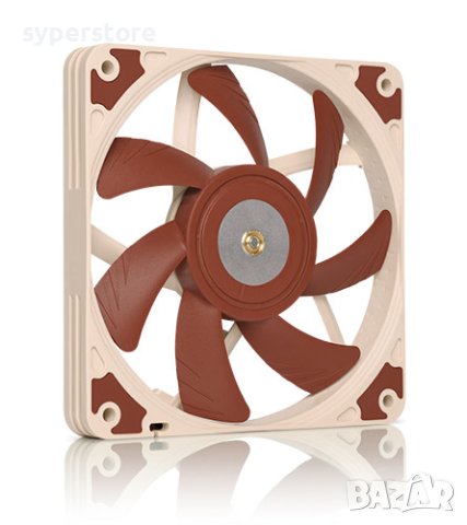 Вентилатор за компютър 120x120x15mm Noctua NF-A12x15-FLX SSO2 Bearing 4-pin PWM 1850RPM 12V, снимка 2 - Други - 40424150