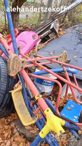 Детска метална люлка на части., снимка 3 - Други - 47969011