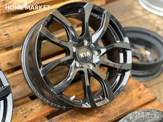 5х114.3 17 Цола Оригинални джани Kia 5x114.3 ET 47 J 7 Централен отвор 67.1 Подарък датчици за наляг