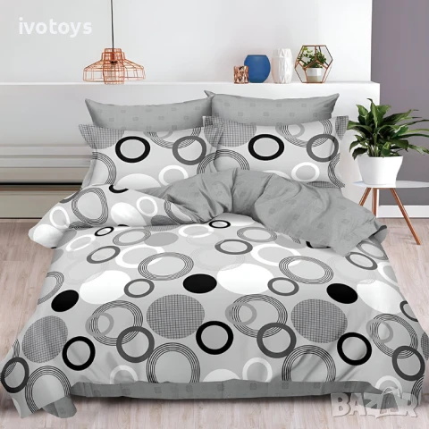 Двулицево спално бельо, 6 части - Модел WS14267