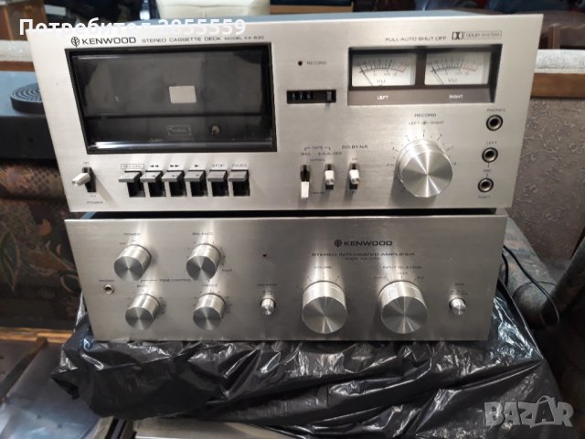 KENWOOD дек и усилвател, снимка 3 - Декове - 35877923