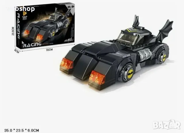 Конструктор Колата на Батман тип Лего с 320 части, снимка 3 - Конструктори - 48203524