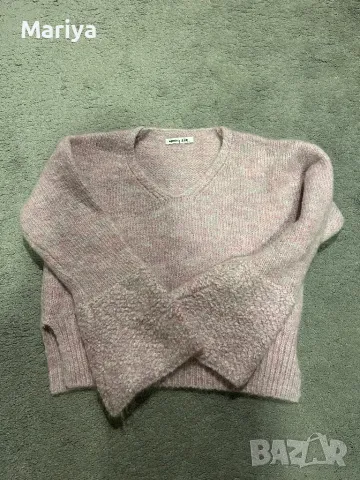 Пуловер в розово, снимка 3 - Блузи с дълъг ръкав и пуловери - 48489584
