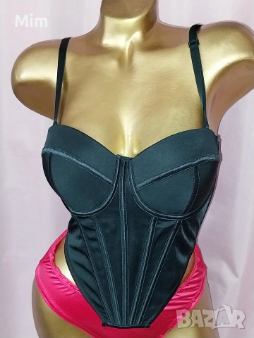 STEPS M Черен корсет/ бюстие/, снимка 7 - Корсети, бюстиета, топове - 52730143