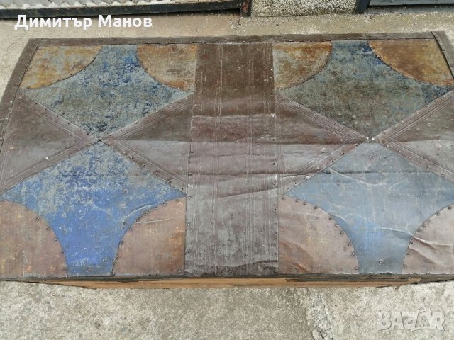 Старинен сандък, 2бр, снимка 6 - Антикварни и старинни предмети - 36001896