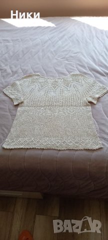 Дамски блузи изплетени на една кука, снимка 8 - Потници - 41750457