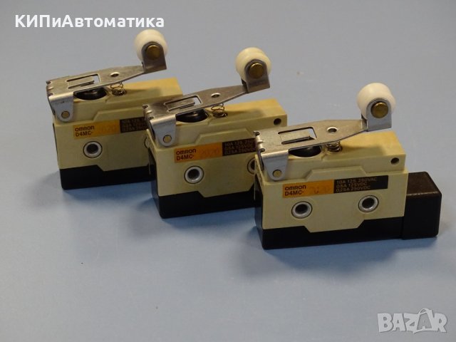 краен изключвател Omron D4MC 2020 Limit switch 10A 250VAC, снимка 4 - Резервни части за машини - 42131526