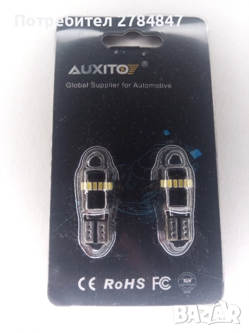 Led крушки за фарове на автомобил 