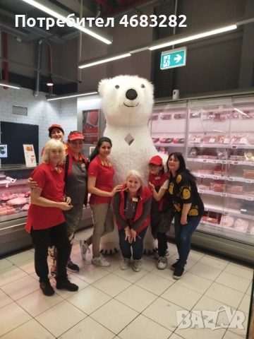 Голяма бяла мечка за Коледа, снимка 4 - Други - 52801716