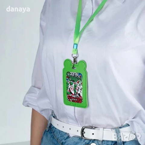 6017 Детски вертикален бадж с лента Kite, снимка 3 - Ученически пособия, канцеларски материали - 51785894