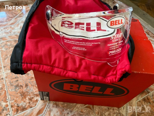 BELL STAR BLACK/YELLOW  висок клас каска, снимка 17 - Аксесоари и консумативи - 53824530