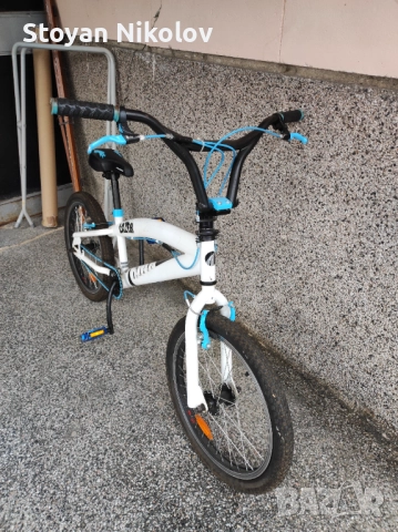 Велосипед AVIGO BMX LAZER 20" , Бял, снимка 3 - Велосипеди - 52991347