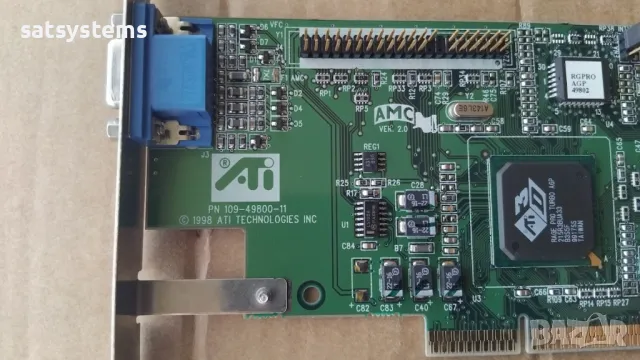 Видео карта ATi 3D Rage128 Pro Turbo 8MB AGP, снимка 7 - Видеокарти - 36663126