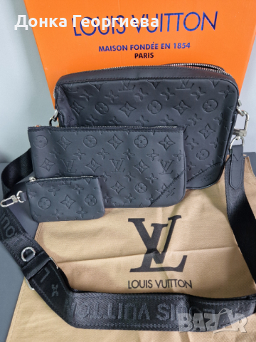 Мъжка чанта Louise Vuitton , снимка 1 - Чанти - 44568247