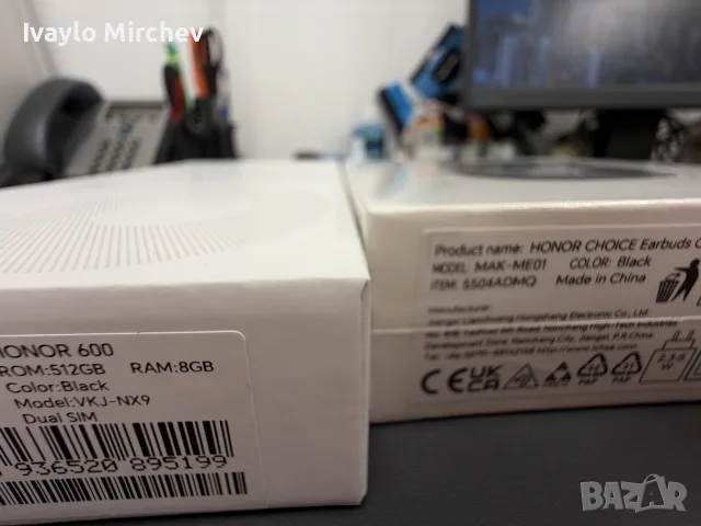 Телефон Honor 600 512GB + Honor Choice earbuds , снимка 2 - Други - 56310578