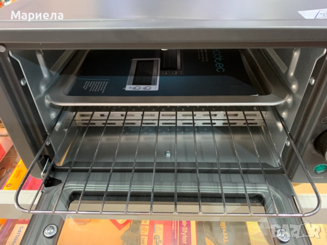 Настолна Малка Фурна 10 л. / С тава и Решетка / Транспортна забележка, снимка 4 - Печки, фурни - 52050032