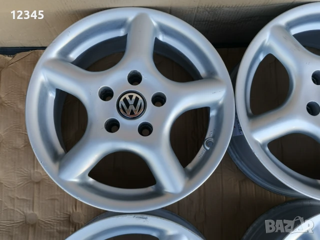 15’’5x112 za vw 15”5х112 за фолцваген-№541, снимка 4 - Гуми и джанти - 51078910