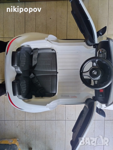 PORSCH Акумулаторна кола DAKOTA бял, снимка 9 - Коли, камиони, мотори, писти - 53849136