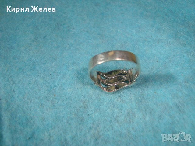 СТАР СКЪПОЦЕНЕН СРЕБЪРЕН АРТ НУВО ПРЪСТЕН СРЕБРО СРЕБРО 925 СТАРА ЮВЕЛИРНА ИЗРАБОТКА 25938, снимка 10 - Антикварни и старинни предмети - 35747349
