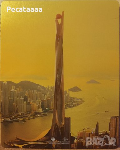 Небостъргачът Steelbook 3D/2D Blu Ray бг суб, снимка 2 - Blu-Ray филми - 39178593